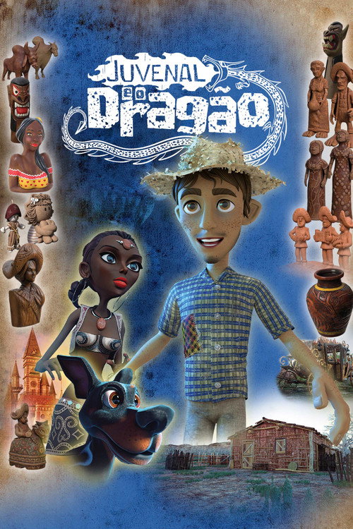 Um jovem matuto e aventureiro terá a sua coragem e benevolência testadas enquanto salva a população de um… — pôster do filme para Assistir Juvenal e o Dragão Online